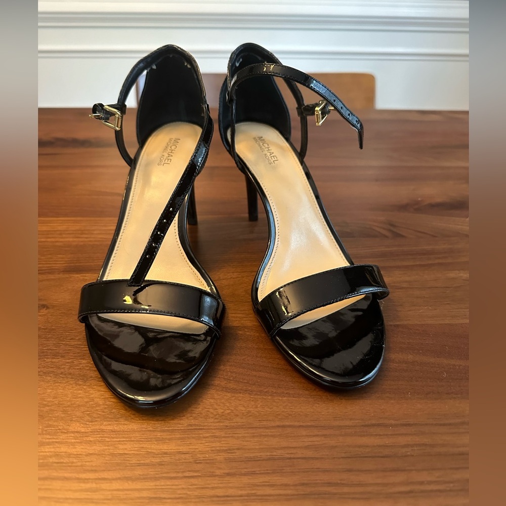 Michael Kors Simone Mid Sandal in Black